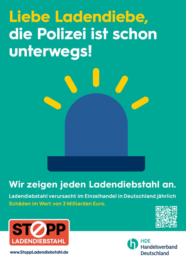 Plakate Ladendiebstahl DINA4 2