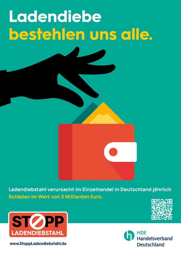 Plakate Ladendiebstahl DINA4 8